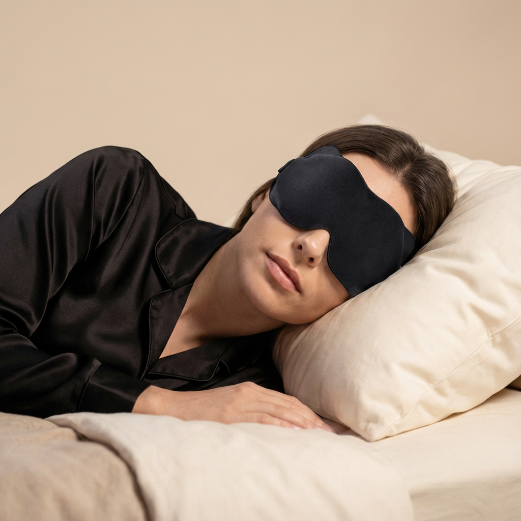 Masque de sommeil 3D NOCTEA™ – Obscurité totale, confort absolu